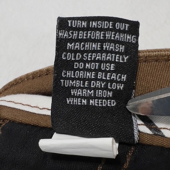 RSQ Pants 32x30 London Brown Skinny Stretch Chino Straight Leg - Picture 13 of 13